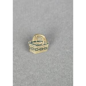 Longaberger Basket Gold Tone Pin
